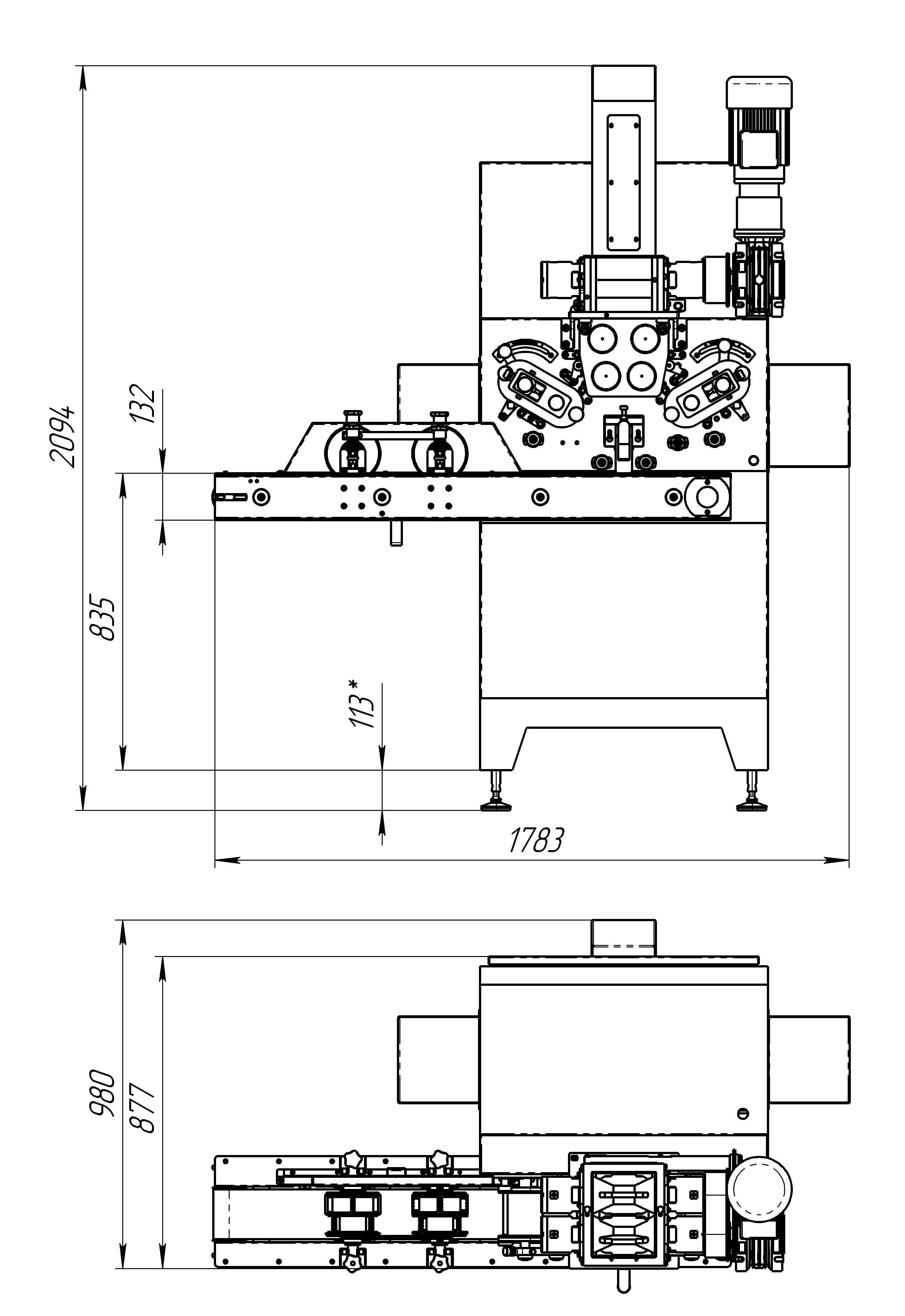 Аппарат для изготовления пельменей и вареников СД-750