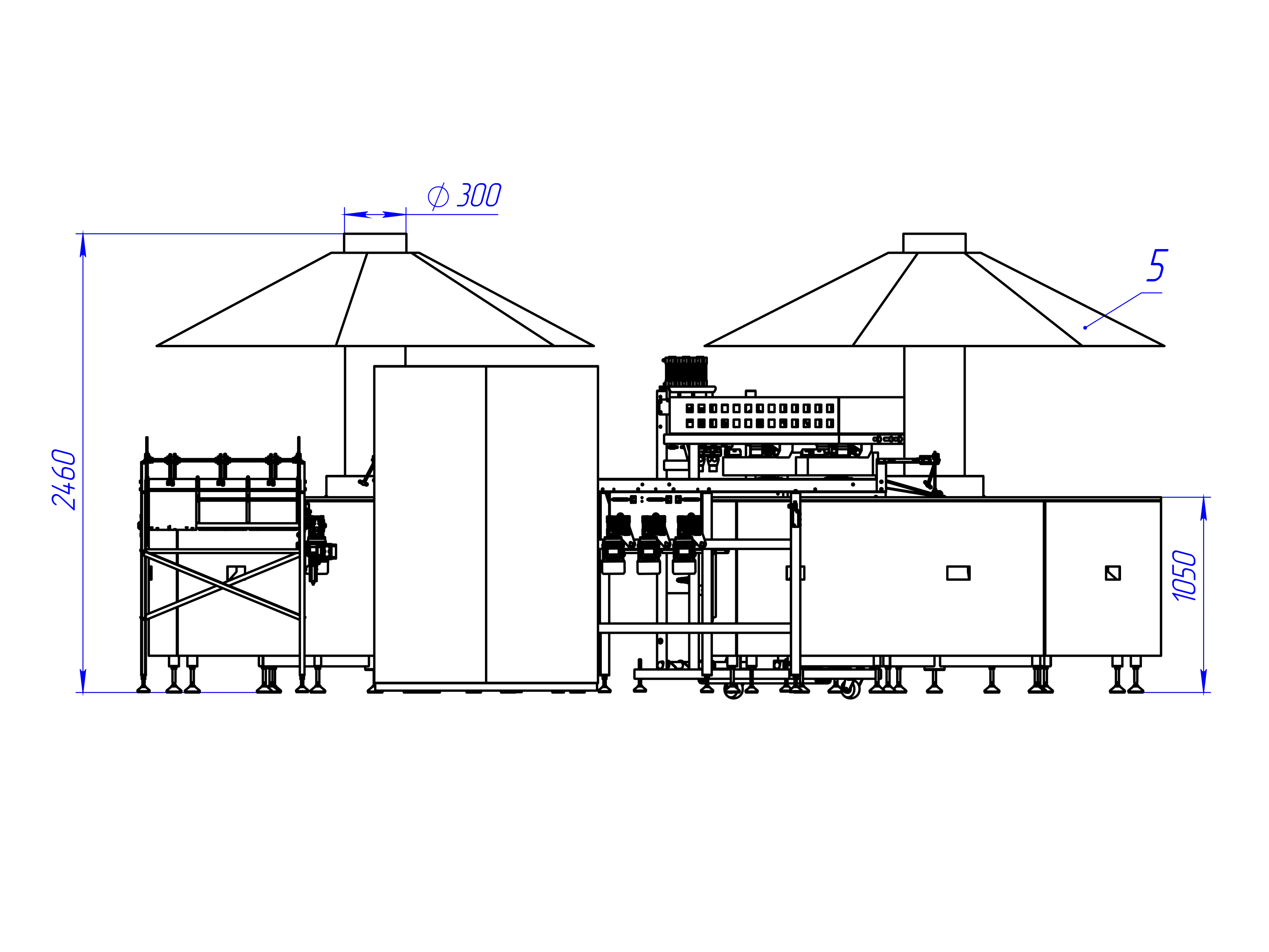 Автоматизированная линия по производству блинов, оладий, сырников БЛК-3000