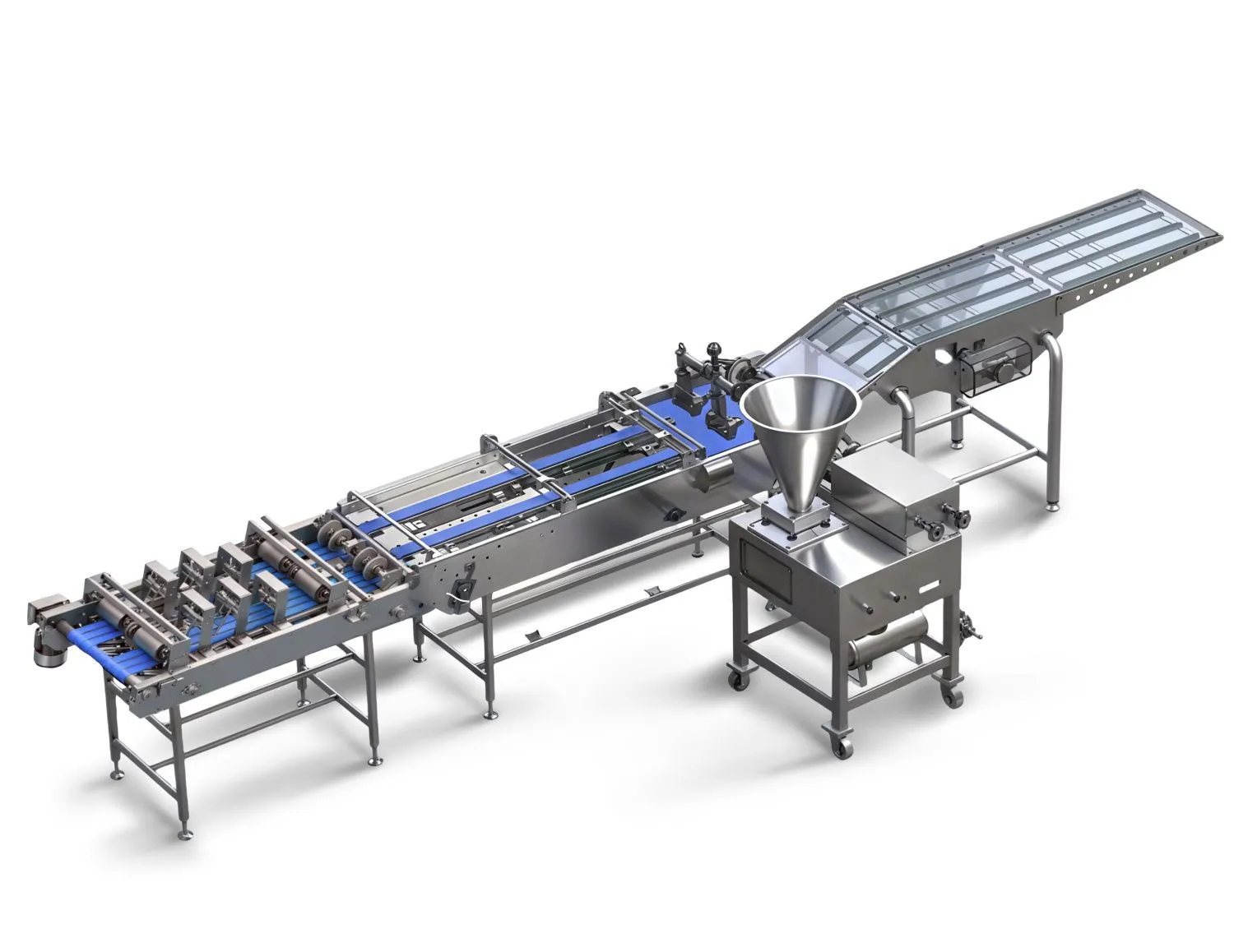 Система дозации начинки и заворота блина «конверт» БЛК 1200