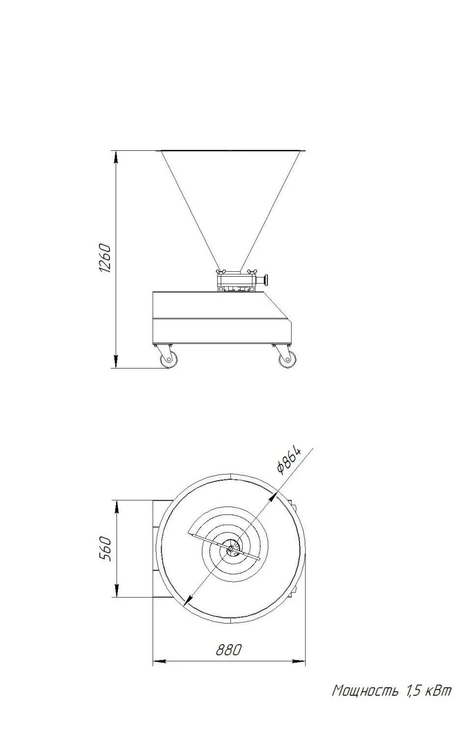 Насос шестеренчатый "Мастер"